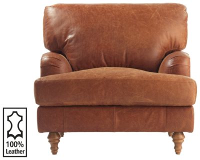 Heart of House - Livingston - Leather Chair - Tan